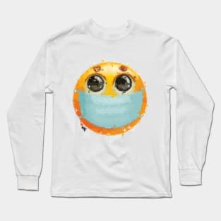 Masked Emoji Long Sleeve T-Shirt